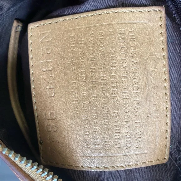 Recycled Riot Coach sunset gradient Legacy baguette, very y2k, lovely patina. - Picture 10 of 10